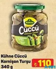 KÜHNE CÜCCÜ KORNİŞON TURŞU 340 G fiyat ve kampanya bilgisi